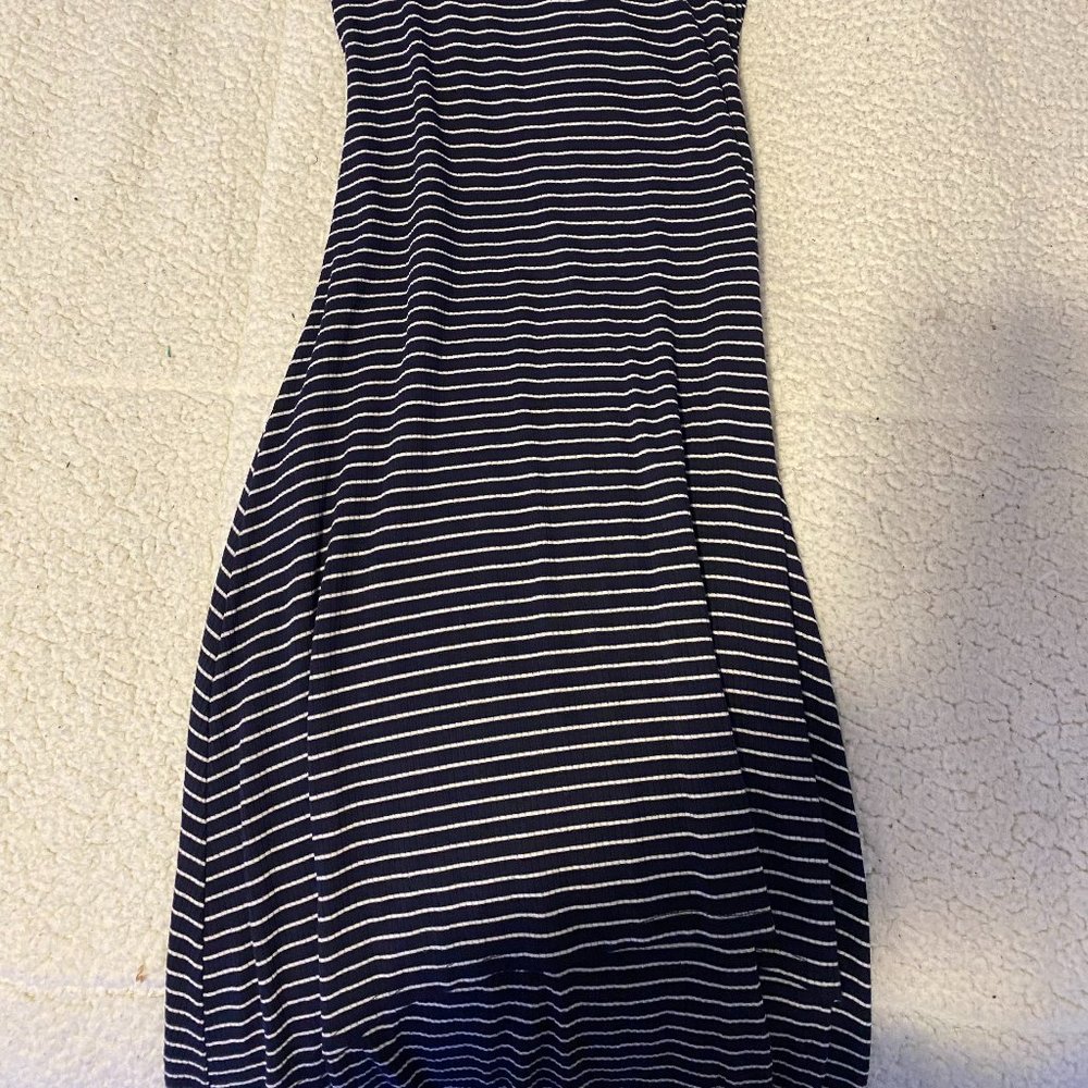 Long striped dress
